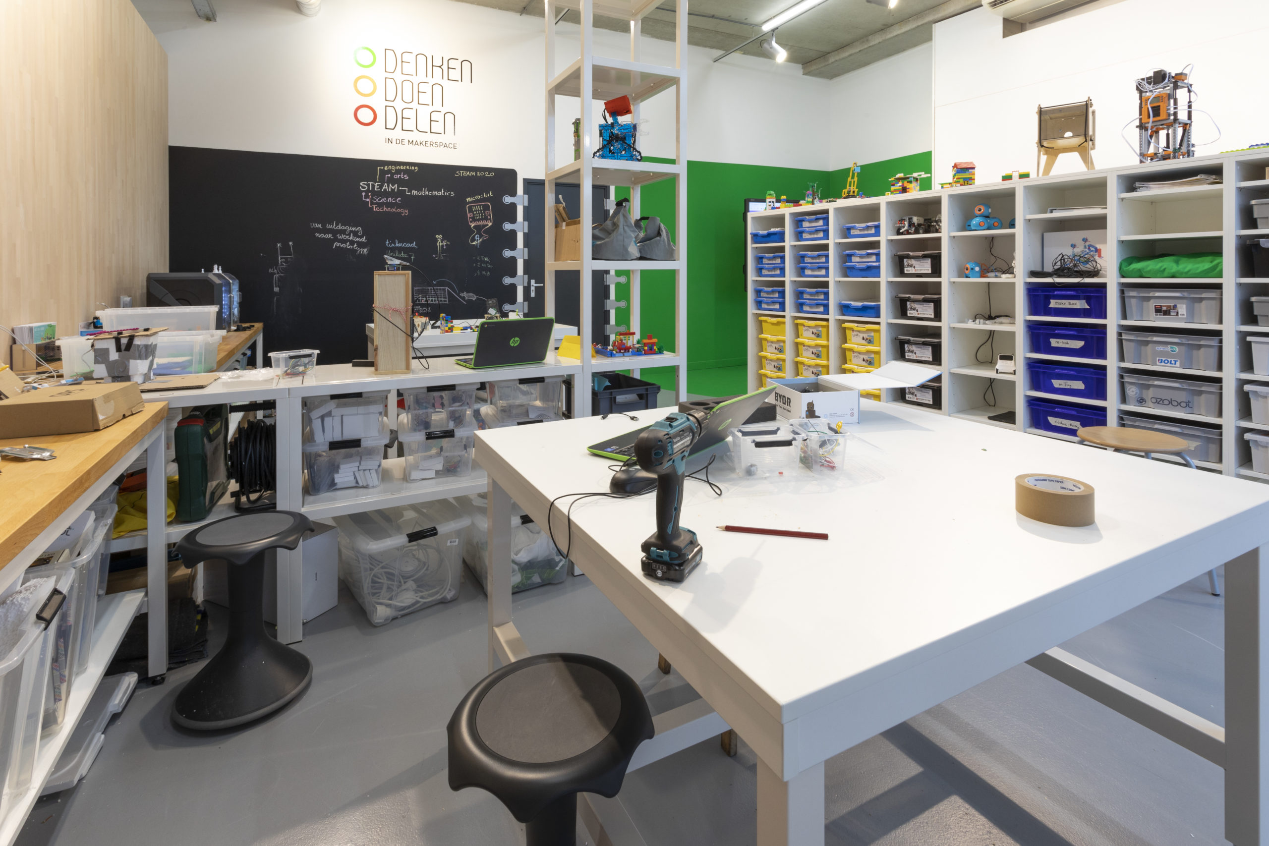 Vaste Of Mobiele Makerspace Steamlabs Leren Door Te Doen