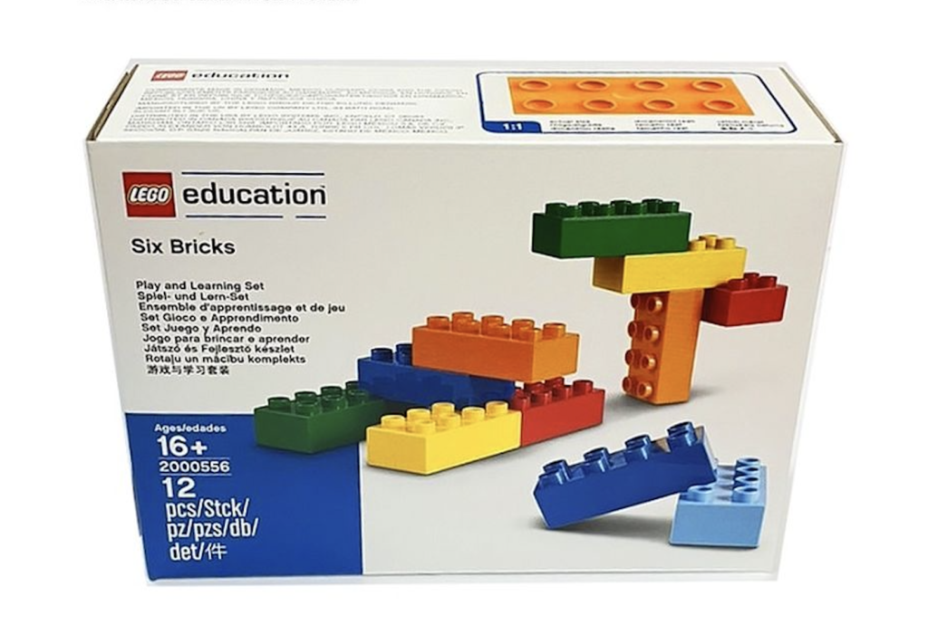 LEGO® Education Six Bricks 12 stenen 2000556 Steamlabs